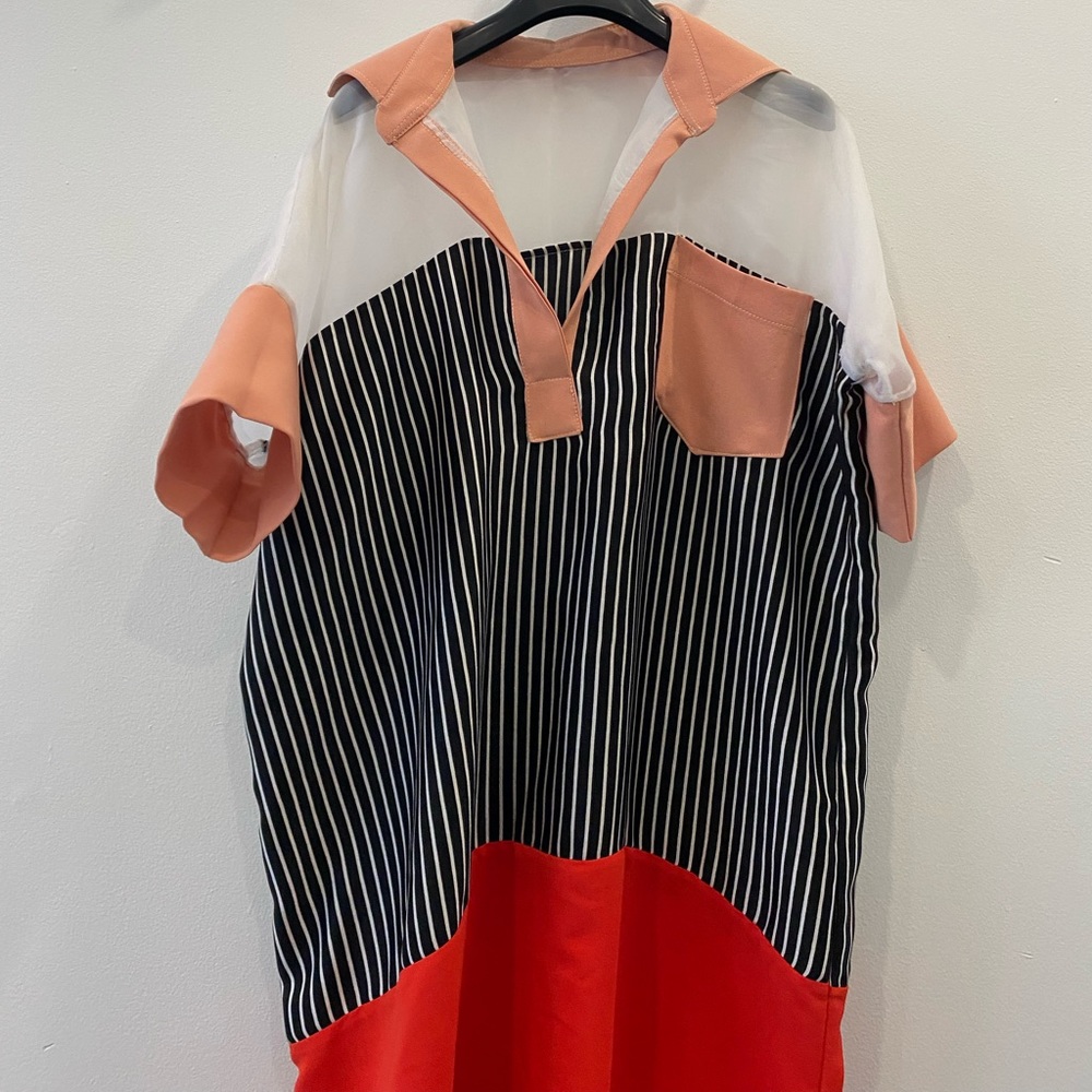 Multicolour shirt dress